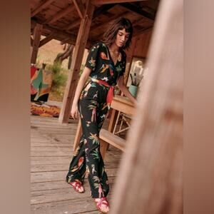 NWT Sezane Rayan Jumpsuit Sz Fr 36 US 4